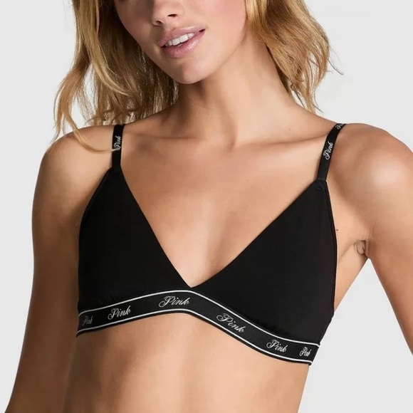 PINK Victoria's Secret Other - PINK Victoria's Secret Black Triangle Bra